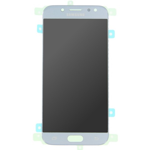 Γνήσια Οθόνη LCD και μηχανισμός Αφής Samsung Galaxy J7 (2017) J730F Ασημί GH97-20736B