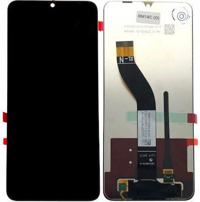 OEM Οθόνη LCD και Μηχανισμός Αφής Xiaomi Redmi 14C 4G / Poco C75 4G/5G Μαύρη Χωρίς Frame