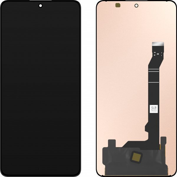 OEM Οθόνη AMOLED και Μηχανισμός Αφής Xiaomi Poco X7 Pro 5G Black Χωρίς Frame